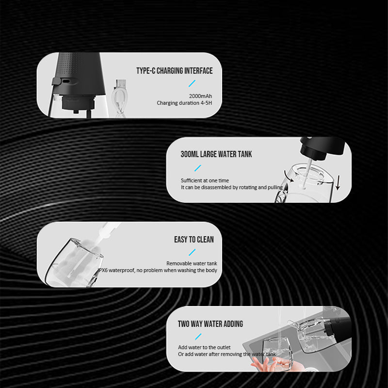 Cordless Rechargeable Water Flosser