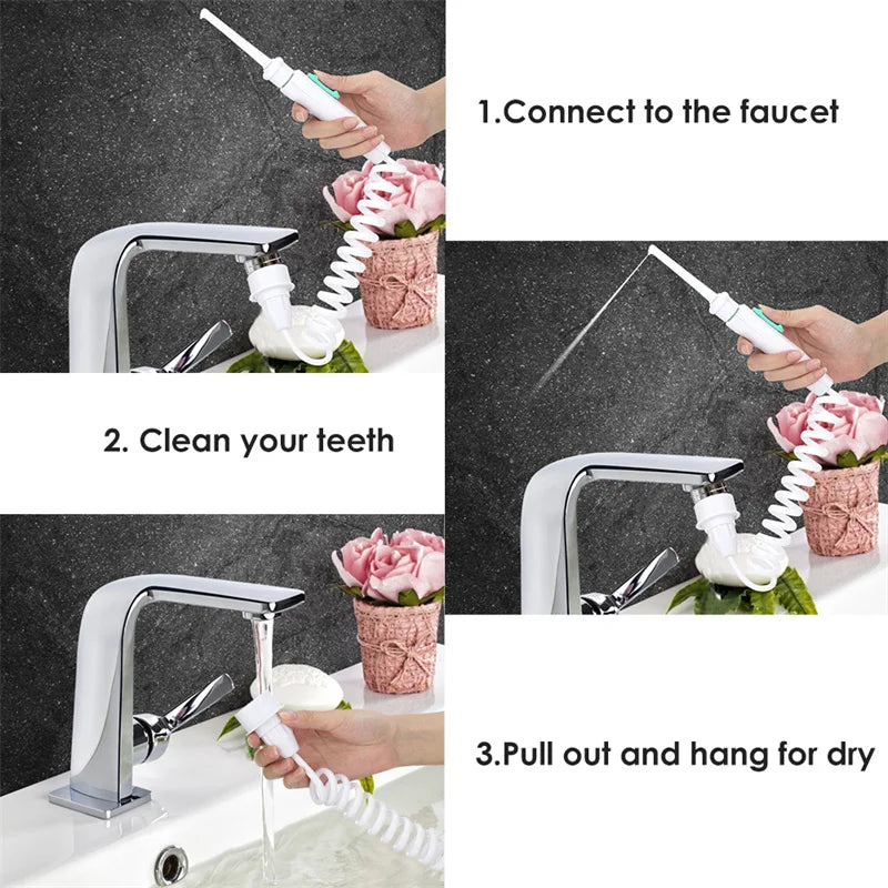 Dental Faucet Water Flosser Pro