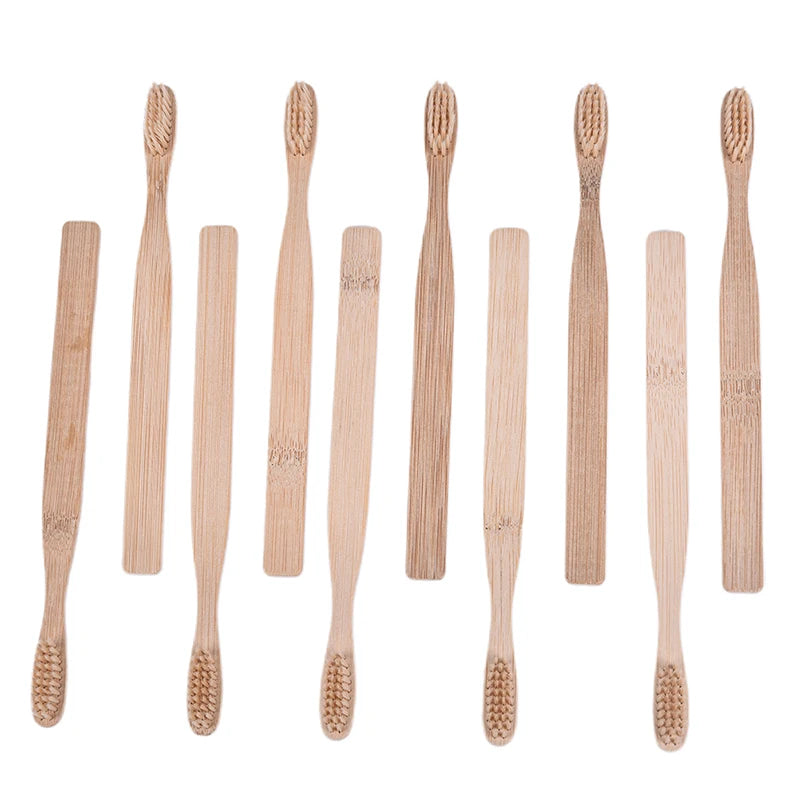 Bamboo Toothbrush Set